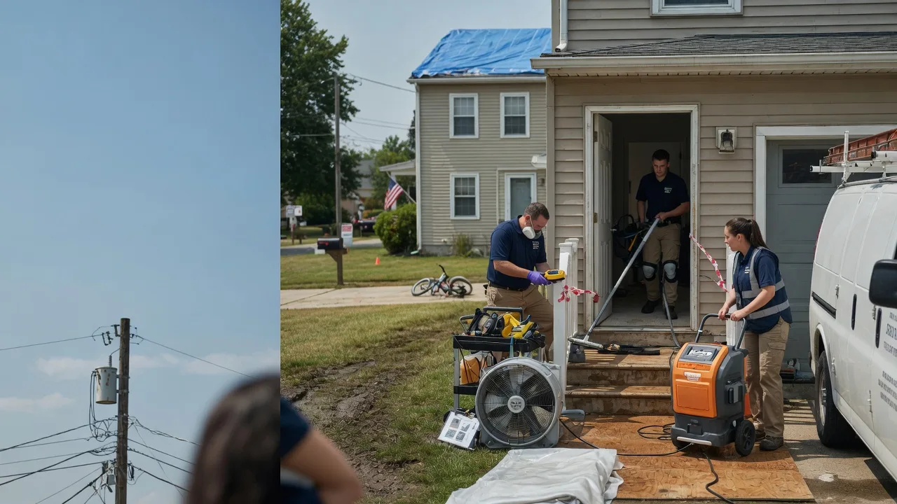 Water Damage Repair in Mcadoo, PA near me